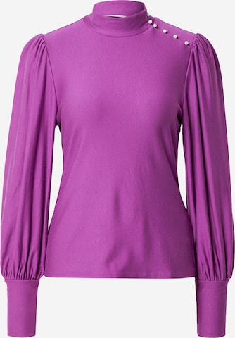 Gestuz - Blusa 'Rifa' en lila: frente