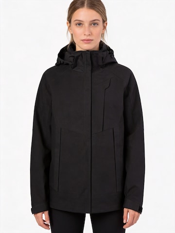 ATLASLAVA Outdoor Jacket 'Outdoor Jacket' in Black: front
