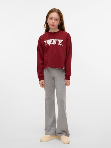 Vero Moda Girl - Sudadera 'VMNew York' en rojo: frente
