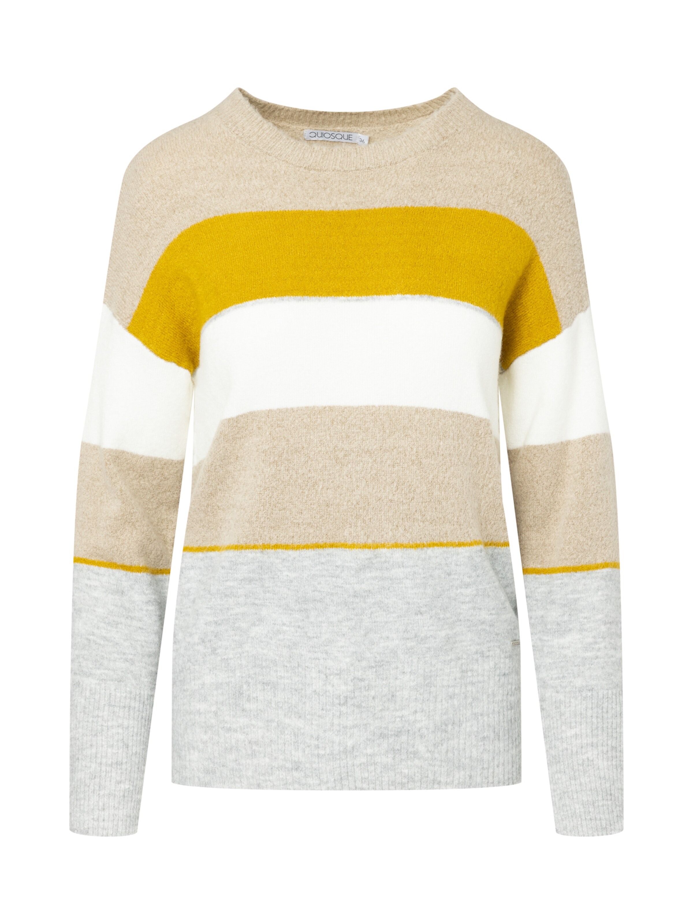 Pull-over Quiosque en beige : devant