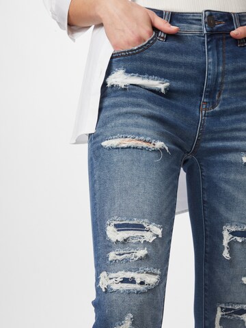 Skinny Jeans de la American Eagle pe albastru