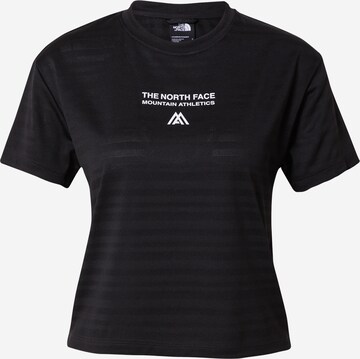 THE NORTH FACE Functioneel shirt in Zwart: voorkant