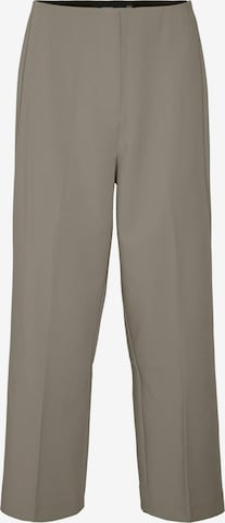 VERO MODA Loose fit Pleated Pants 'Sandy' in Green: front