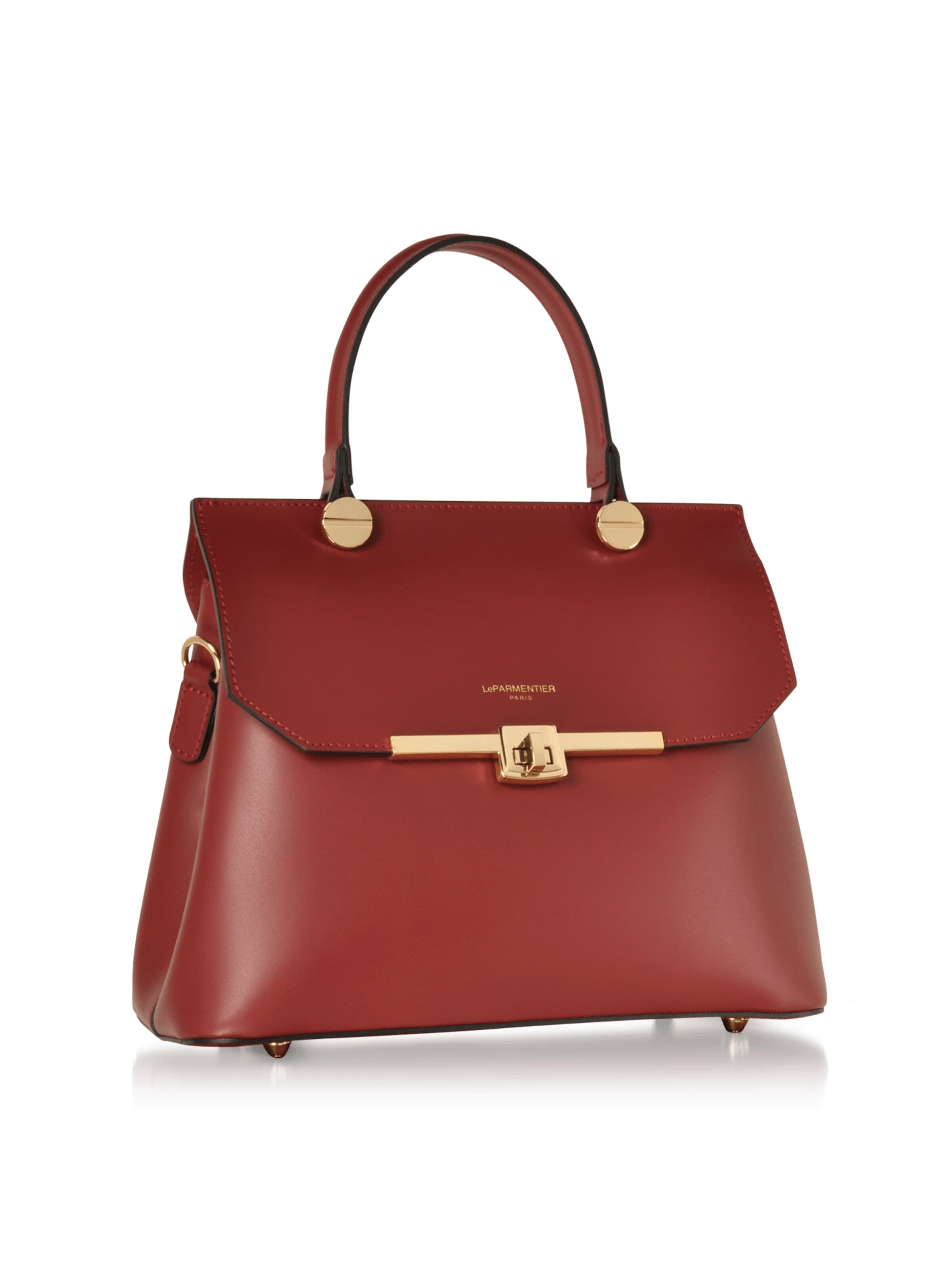 LeParmentier - Bolso de mano 'Atlanta' en rojo