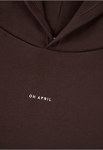 Sweat-shirt OH APRIL en marron