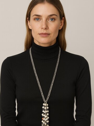 COLLEZIONE ALESSANDRO Necklace 'Venus' in Beige: front