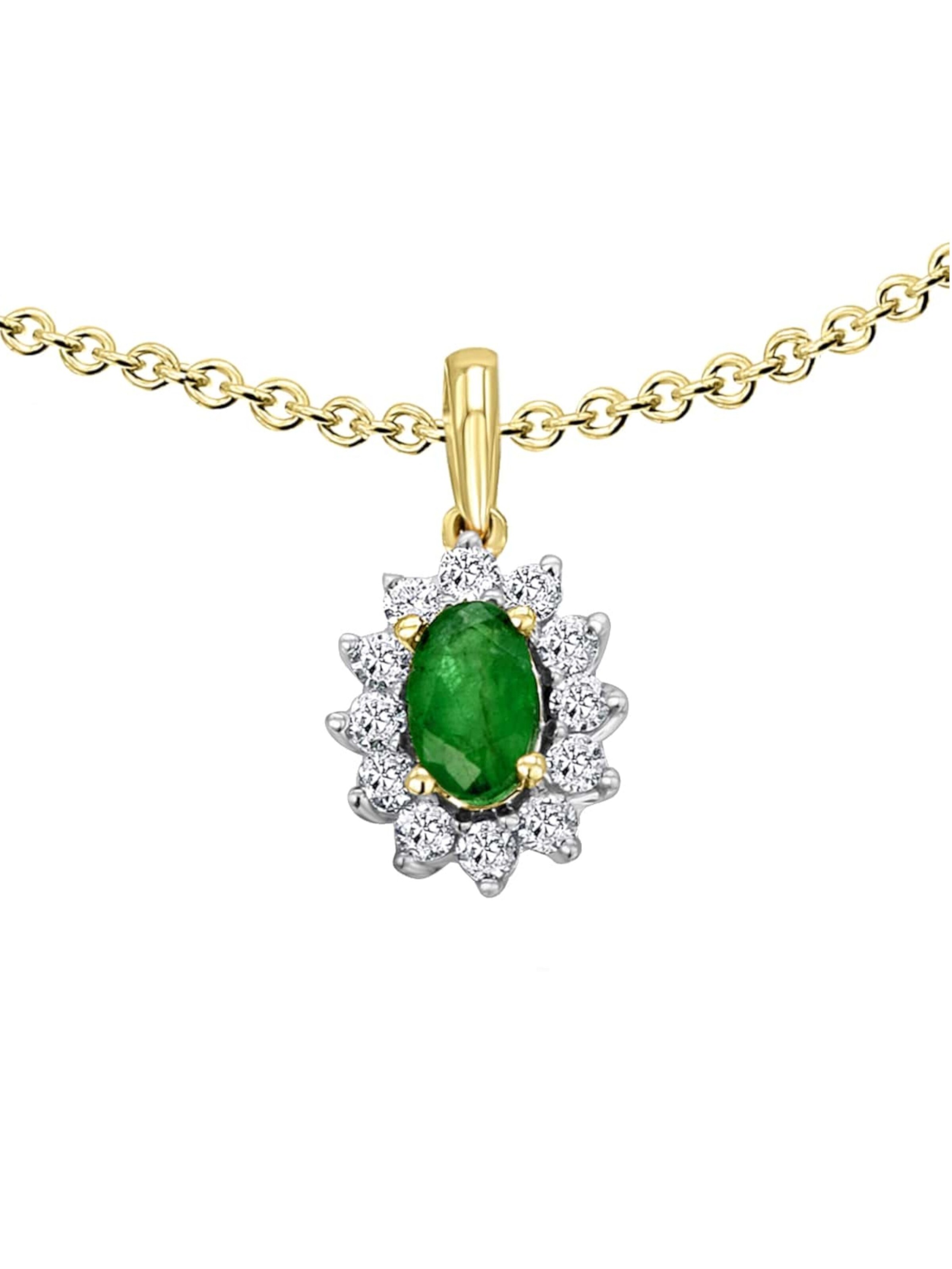 ONE ELEMENT Anhänger in Gold: Vorderseite