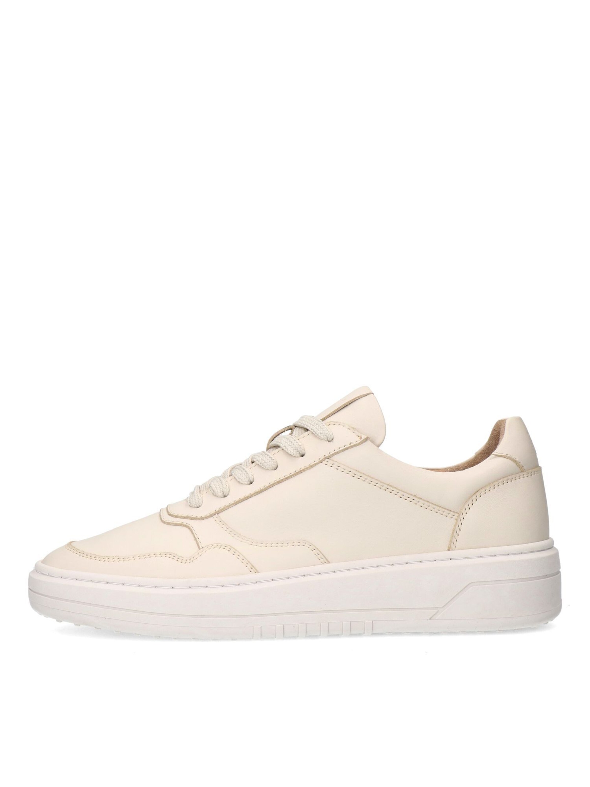 MANFIELD Sneakers laag in Beige