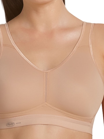 ANITA Bandeau BH 'Light & Firm Sport' in Beige