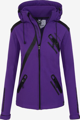 Rock Creek Outdoorjacke in Lila: predná strana