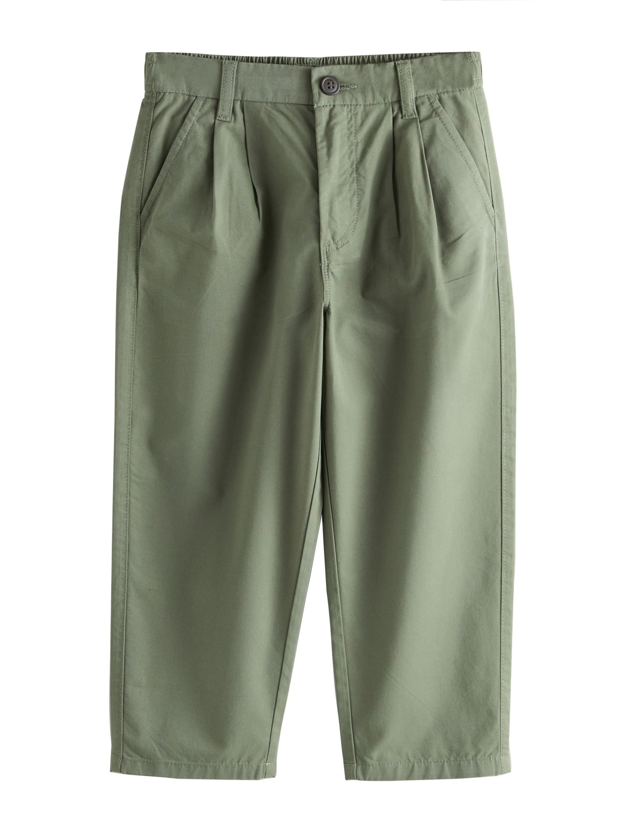 Baggy Pantalon Next en vert : devant