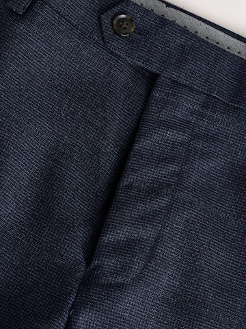 Next - regular Pantalón de pinzas en azul