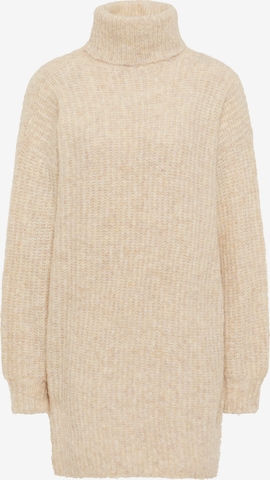 Usha Knit dress in Beige: front