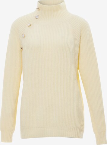 Pull-over caspio en beige : devant