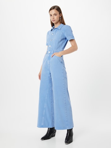 Afends Jumpsuit in Blue: front