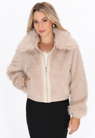 faina - Chaqueta de entretiempo en beige: frente
