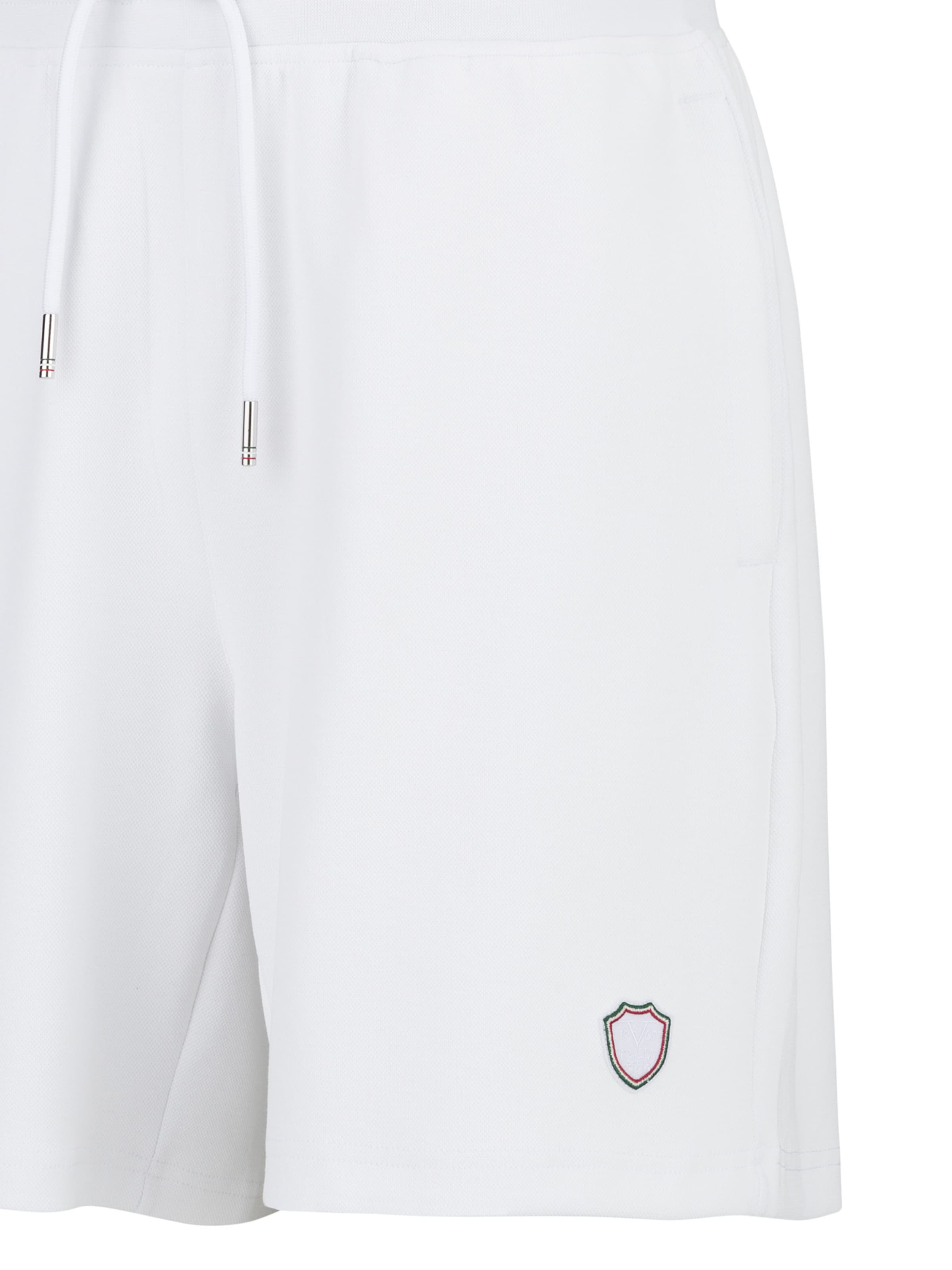 19V69 ITALIA Regular Панталон 'Sergio Flag' в бяло