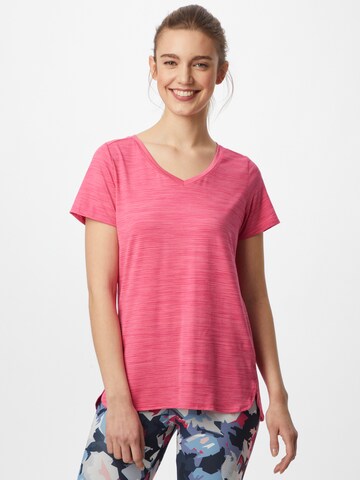 KILLTEC Performance Shirt in Pink: front