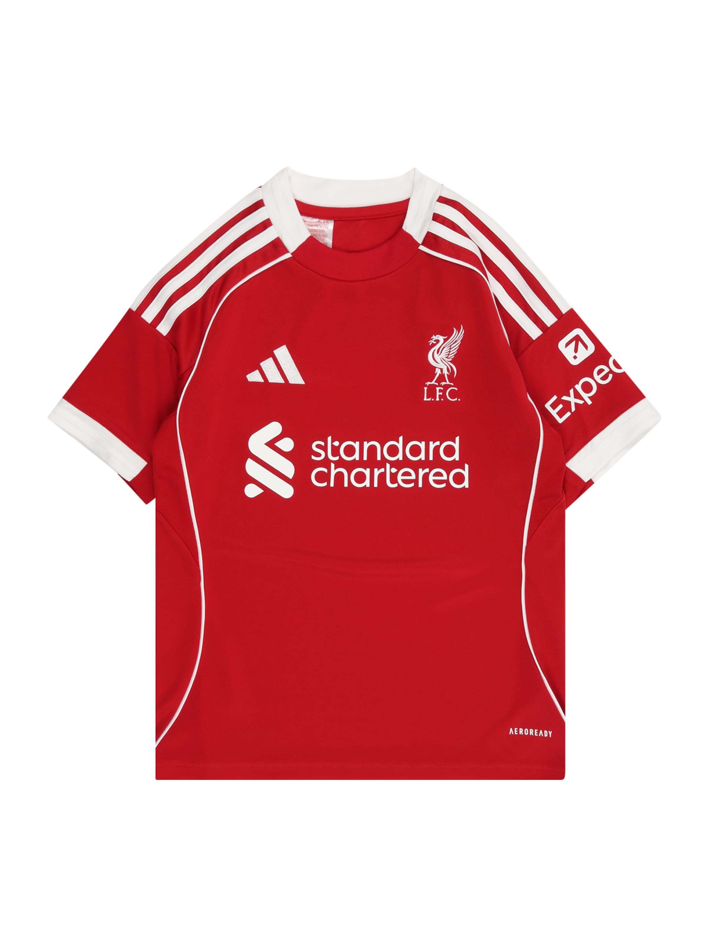 ADIDAS PERFORMANCE Funkční tričko 'FC Liverpool 25-26 Heim' – červená: přední strana