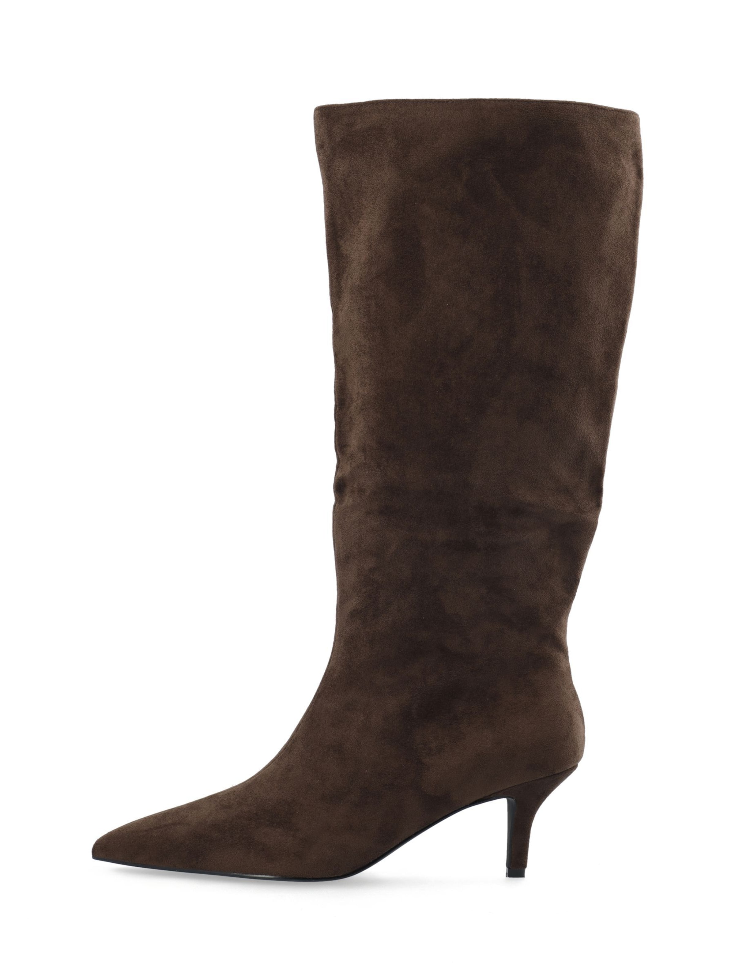Bianco - Botas 'TYRA' en marrón: frente