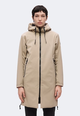 ICEPEAK Övergångsjacka 'ALDEN' i beige: framsida