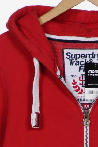 Superdry Sweatshirt & Zip-Up Hoodie in M in Red