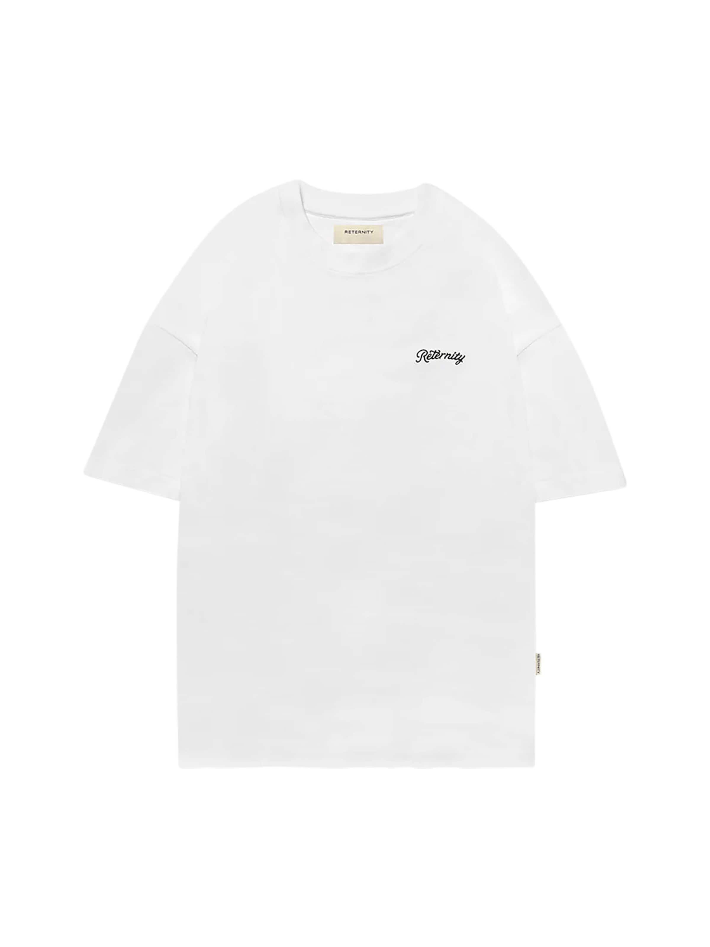 Reternity Shirt 'Designed To Create' in Wit: voorkant