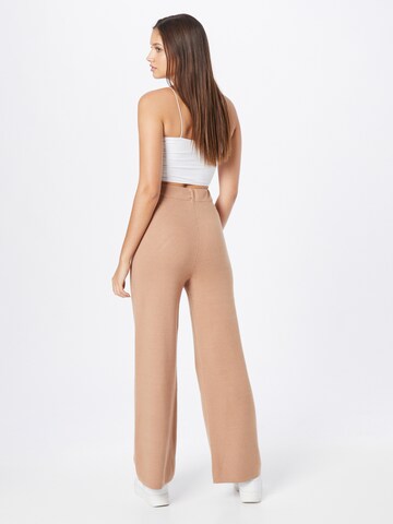 ONLY Wide Leg Hose 'NEW DALLAS' in Beige