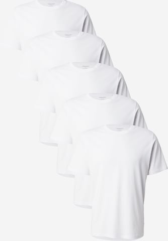 JACK & JONES Bluser & t-shirts 'Essentials' i hvid: forside