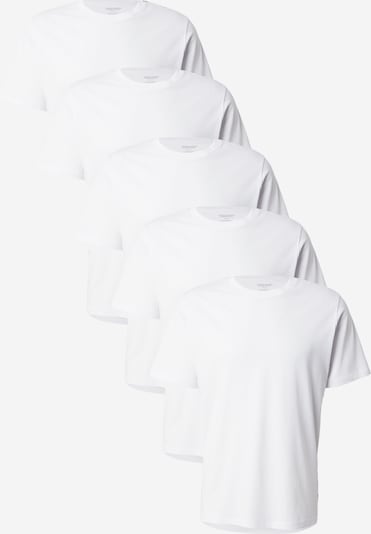 XS dydžio Marškinėliai 'Essentials' iš JACK & JONES, spalva – balta, Prekių apžvalga