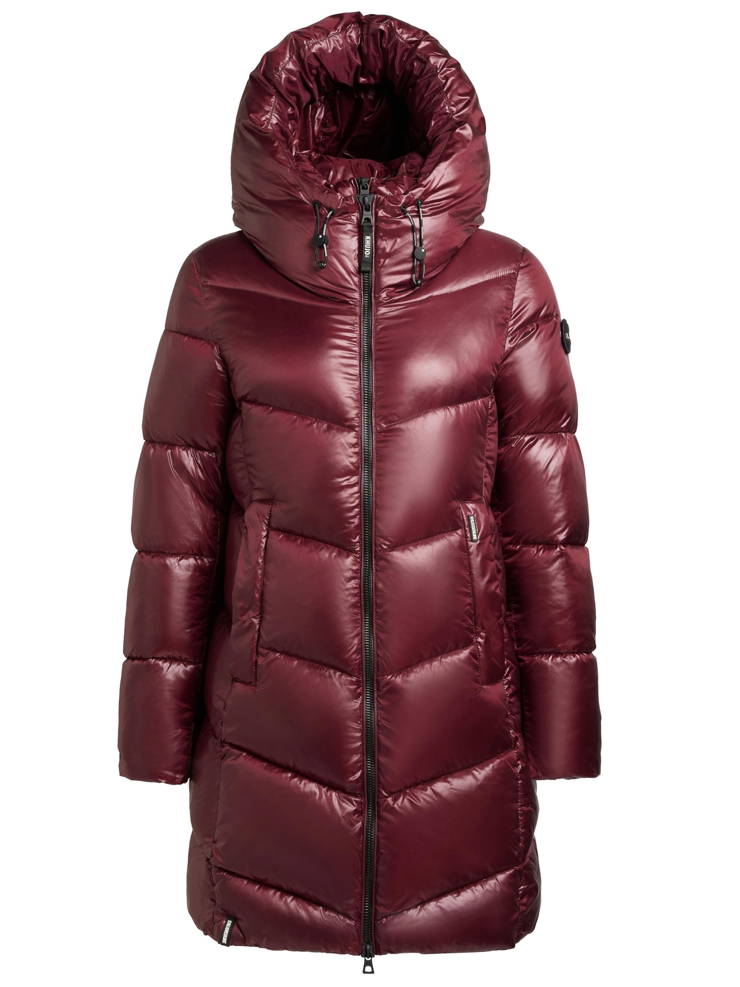 khujo Wintermantel 'Adriana' in Rot: Vorderseite