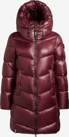 khujo Wintermantel 'Adriana' in Rot: Vorderseite