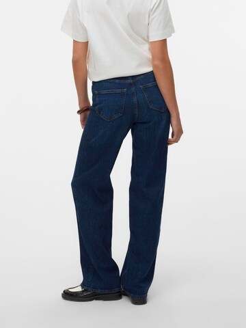 VERO MODA Wide leg Jeans 'VMTessa' in Blauw: voorkant