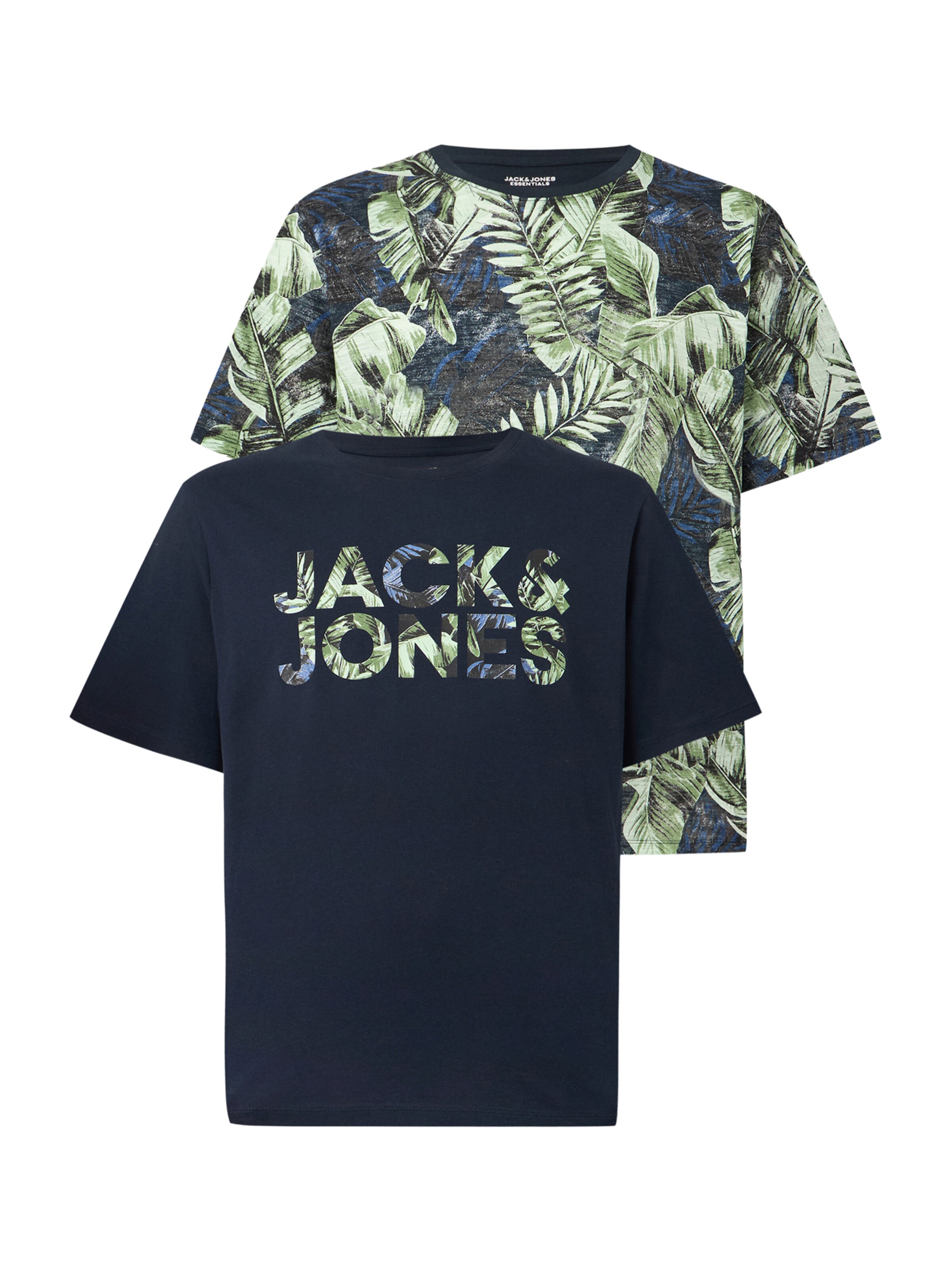 JACK & JONES Shirt 'JJEJEFF' in Blue: front