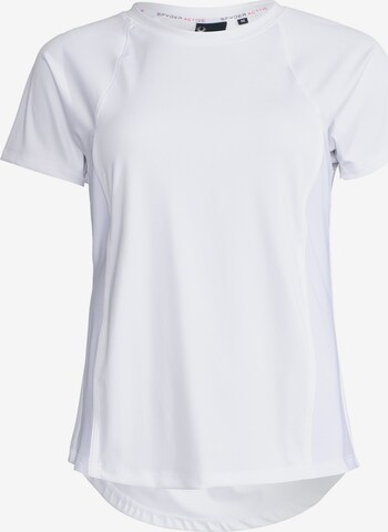 Spyder Performance Shirt in White: front