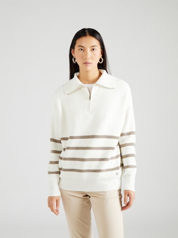 ZABAIONE Sweater 'Nadia' in White: front