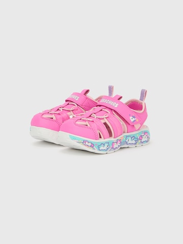 Sandalo 'PLAY SCENE SPLASH - CUTE CREW' di SKECHERS in rosa