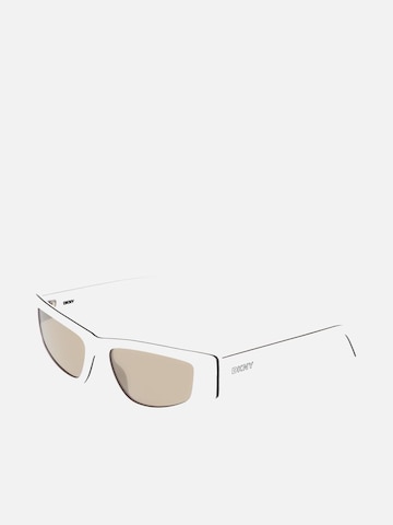 DKNY Sonnenbrille in Weiß: Vorderseite
