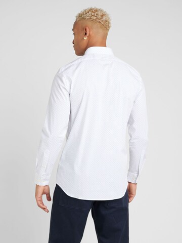 Coupe slim Chemise Banana Republic en blanc