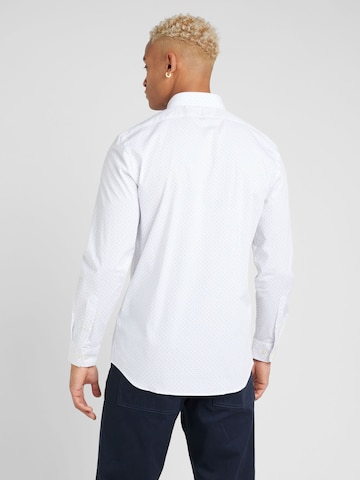 Banana Republic Slim fit Button Up Shirt in White