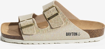 Bayton - Sapato aberto 'Atlas' em bege: frente