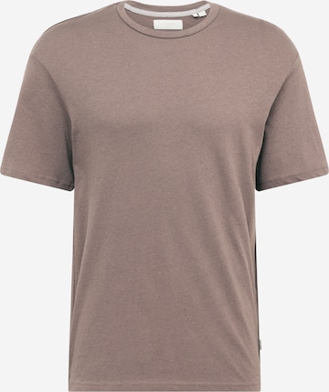 T-Shirt JACK & JONES en marron : devant