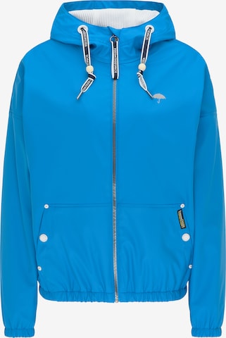 Schmuddelwedda Between-Season Jacket in Blue: front