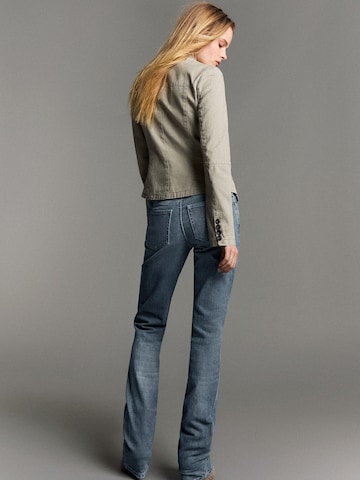 Bershka Slimfit Jeans i blå