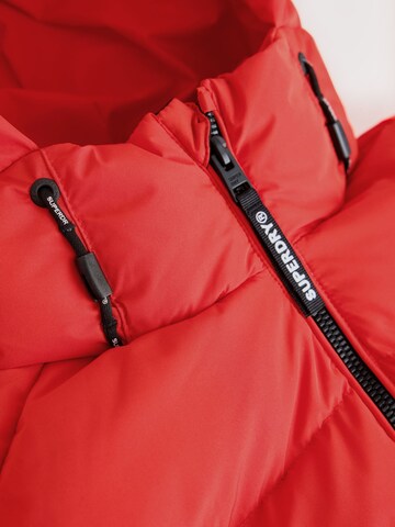 Superdry & Co Zimní bunda – červená