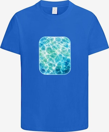 HUSKSWARE Shirt in Blau: Vorderseite