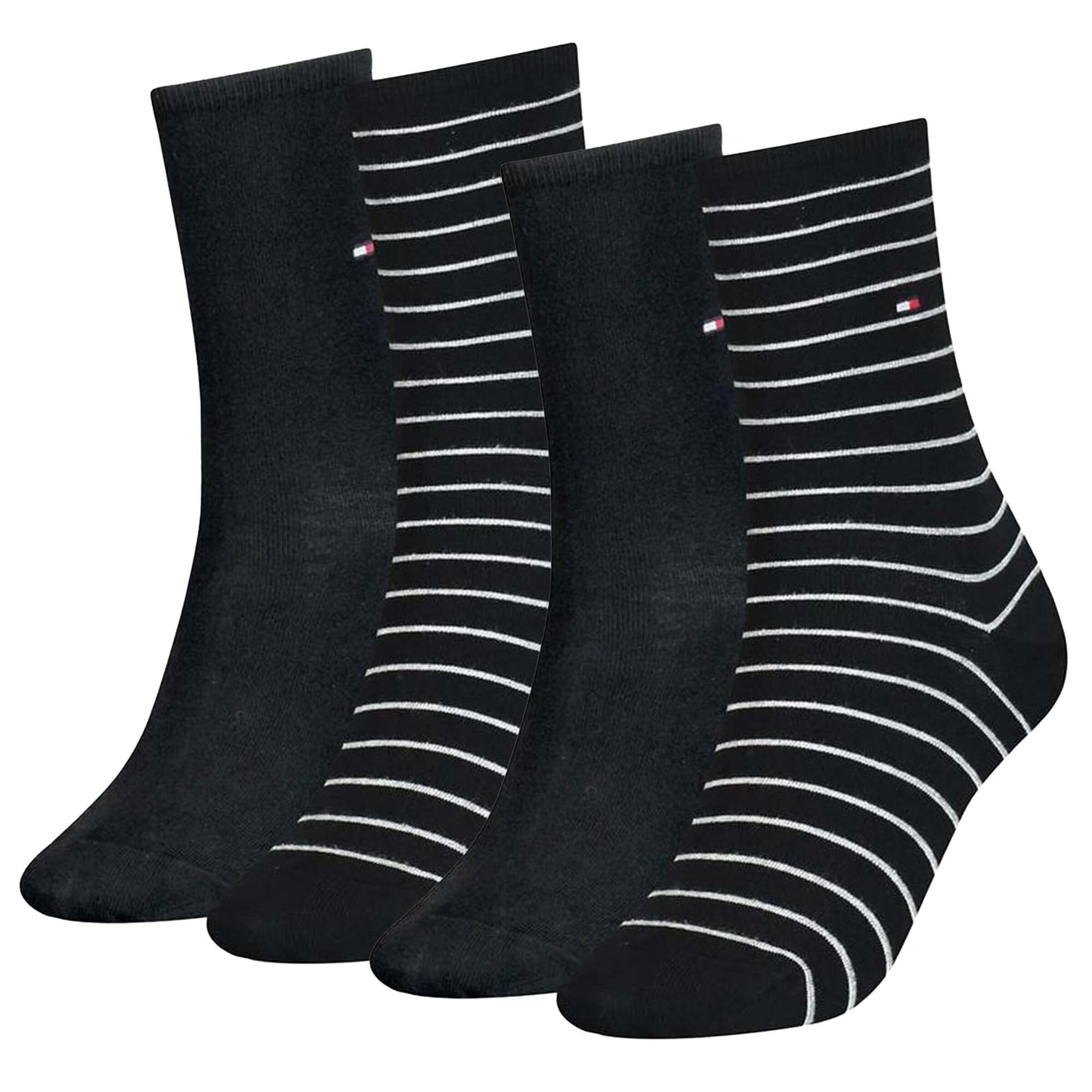 TOMMY HILFIGER Socken in schwarz / weiß, Produktansicht