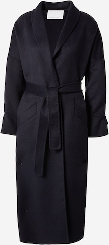 LA STRADA UNICA Between-seasons coat 'Caluso' in Blue: front