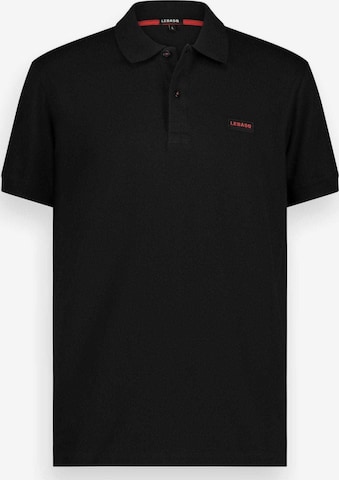 T-Shirt 'Chet's Piqué Polo' LEBASQ en noir : devant