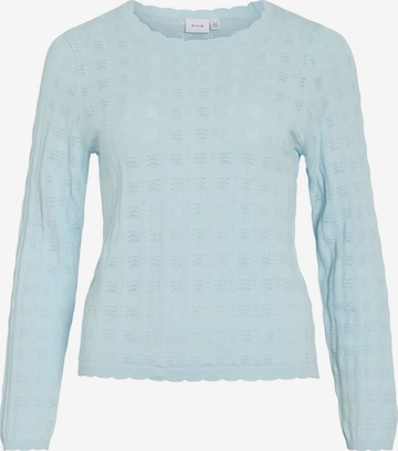 VILA Sweater 'VIAmbelle' in Blue: front